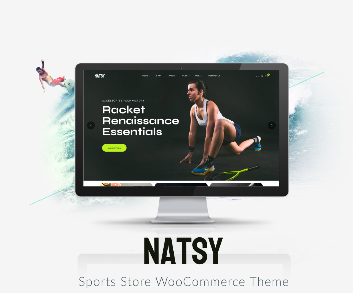 Natsy - Sports Store WooCommerce Theme - 1